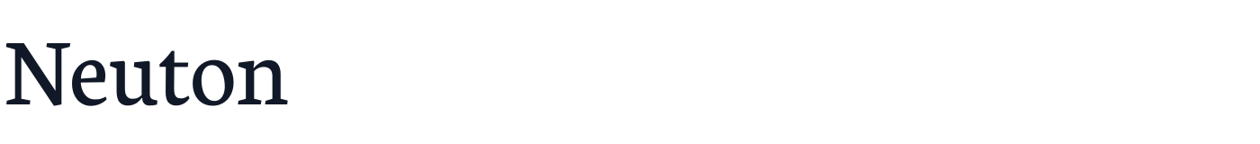 Neuton — Neuton-Regular.ttf