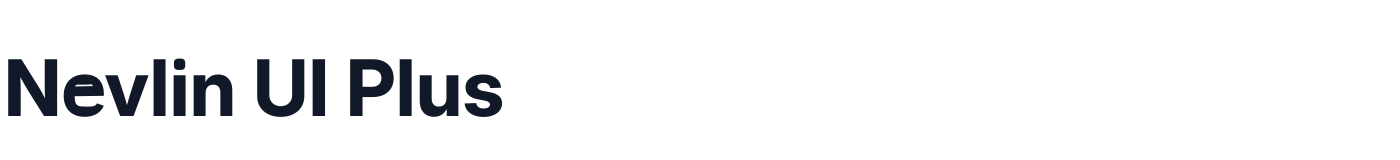 Nevlin UI Plus — NevlinUIPlus-Bold.ttf