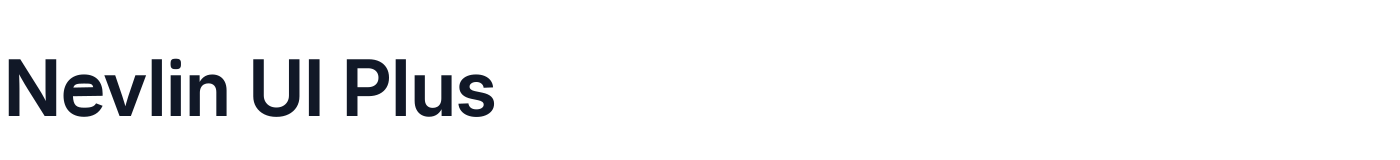Nevlin UI Plus — NevlinUIPlus-Semibold.ttf