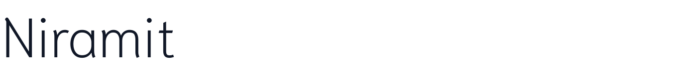 Niramit — Niramit-ExtraLight.ttf