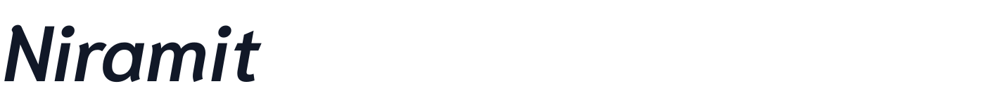 Niramit — Niramit-SemiBoldItalic.ttf