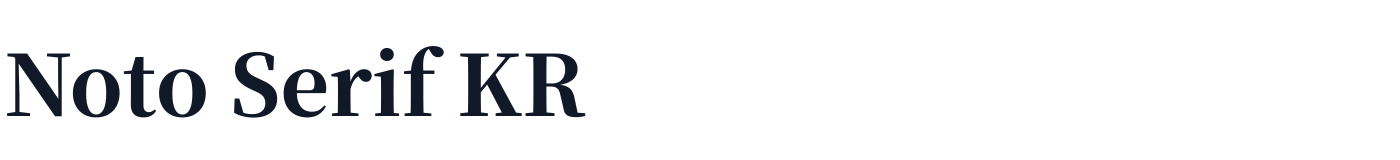 Noto Serif KR — noto-serif-kr-latin-800-normal.ttf