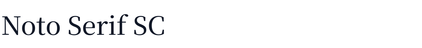 Noto Serif SC — noto-serif-sc-latin-500-normal.ttf