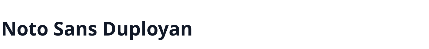 Noto Sans Duployan — NotoSansDuployan-Bold.ttf