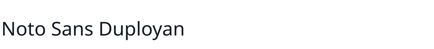 Noto Sans Duployan — NotoSansDuployan-Regular.ttf