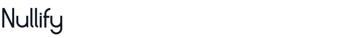 Nullify — Nullify-Light.otf