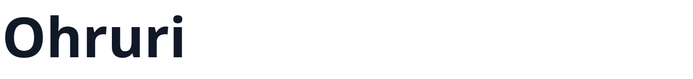 Ohruri — Ohruri-Bold.ttf