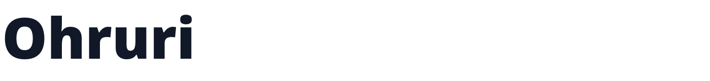 Ohruri — Ohruri-Extrabold.ttf
