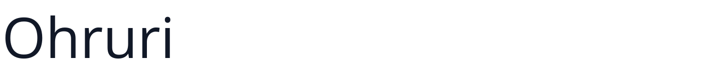 Ohruri — Ohruri-Regular.ttf