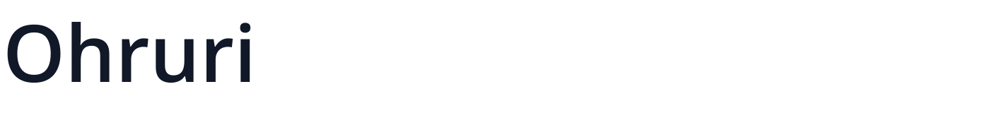 Ohruri — Ohruri-Semibold.ttf
