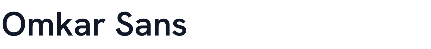 Omkar Sans — OmkarSans-SemiBold.ttf