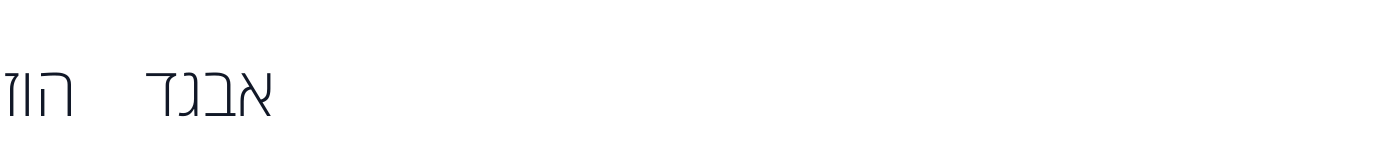 Open Sans Hebrew — OpenSansHebrew-Light-no_latin.ttf