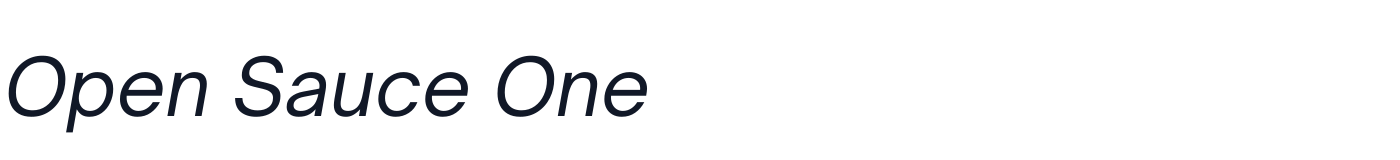Open Sauce One — open-sauce-one-latin-400-italic.ttf