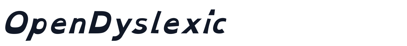 OpenDyslexic — OpenDyslexic-BoldItalic.otf