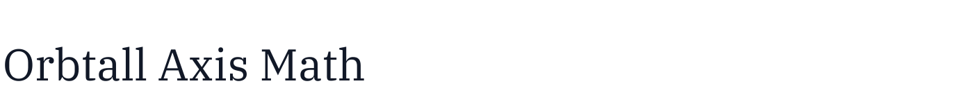 Orbtall Axis Math — OrbtallAxisMath-Regular.ttf