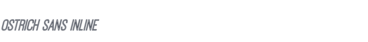 Ostrich Sans Inline — ostrich-sans-Inline-Italic.otf