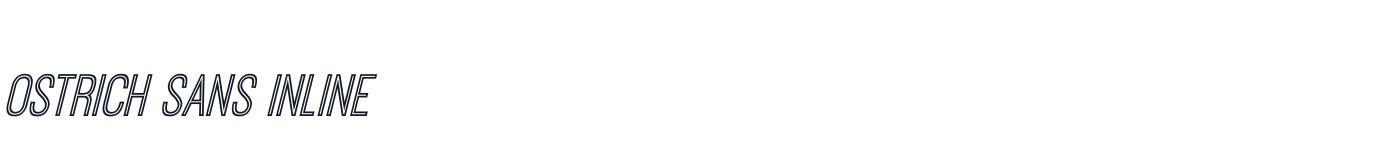 Ostrich Sans Inline — ostrich-sans-inline-italic.ttf