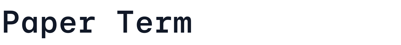 Paper Term — PaperTerm-SemiBold.otf