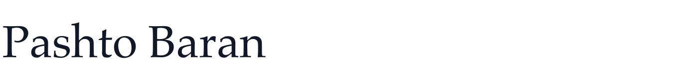 Pashto Baran — Pashto-Baran.ttf