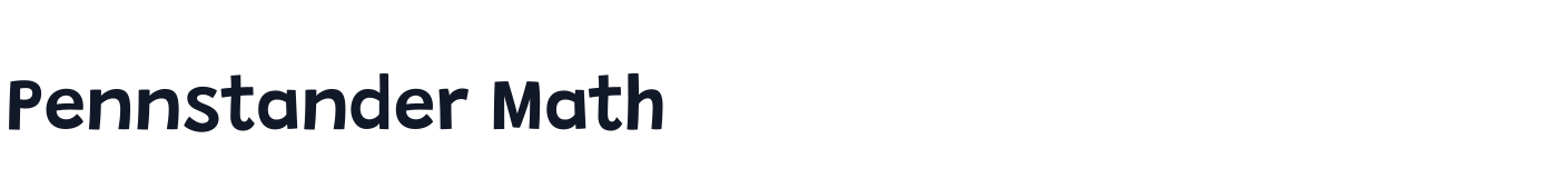 Pennstander Math — PennstanderMath-SemiBold.otf