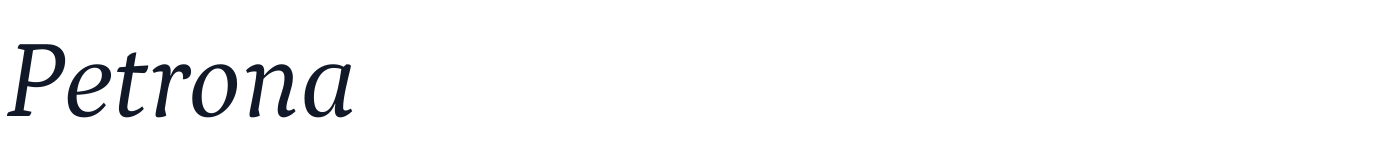 Petrona — Petrona-Italic[wght].ttf