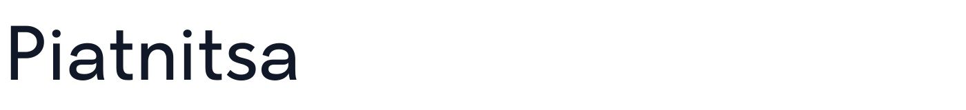Piatnitsa — Piatnitsa[wght].ttf