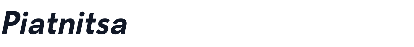 Piatnitsa — Piatnitsa-BoldItalic.ttf