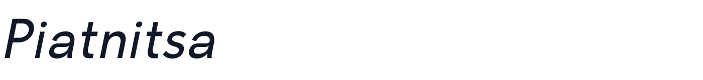 Piatnitsa — Piatnitsa-Italic[wght].ttf