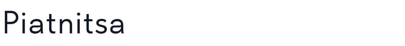 Piatnitsa — Piatnitsa-Regular.otf