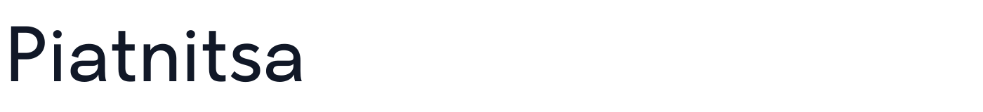 Piatnitsa — Piatnitsa-Regular.ttf