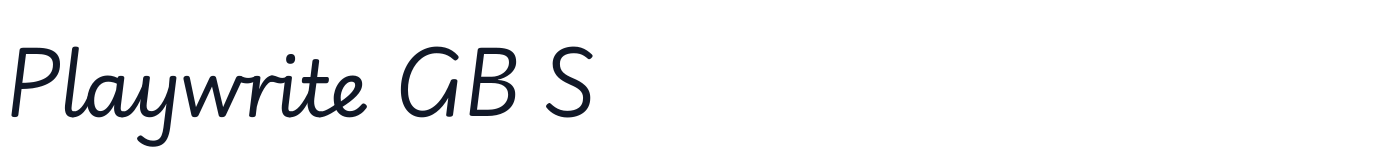 Playwrite GB S — PlaywriteGBS-Italic[wght].ttf