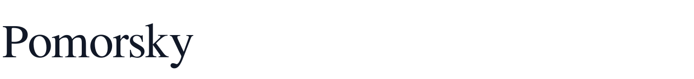 Pomorsky — Pomorsky-Regular.otf
