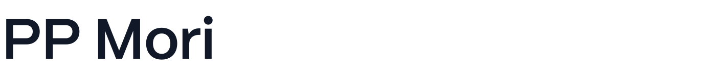 PP Mori — SemiBold.otf