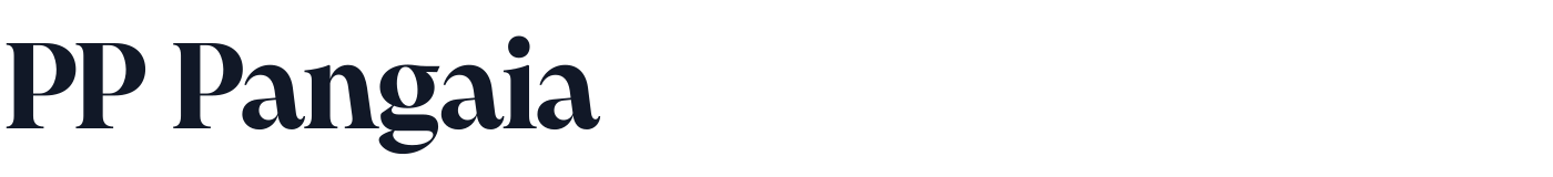 PP Pangaia — Bold.otf