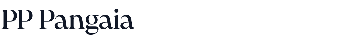PP Pangaia — Medium.otf