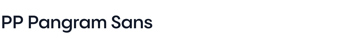 PP Pangram Sans — Semibold.otf