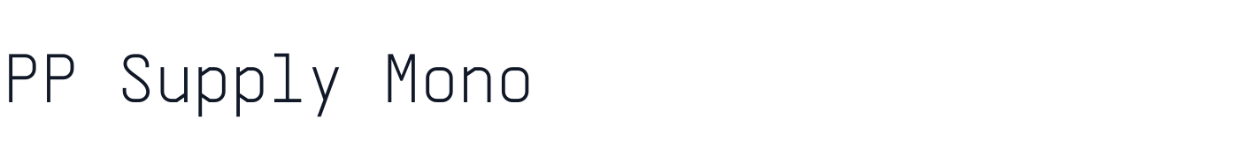 PP Supply Mono — Mono-Ultralight.otf