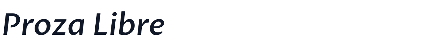 Proza Libre — ProzaLibre-MediumItalic.ttf