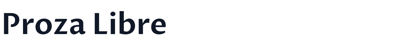 Proza Libre — ProzaLibre-SemiBold.ttf