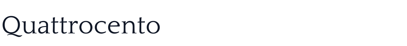 Quattrocento — Quattrocento-Regular.ttf