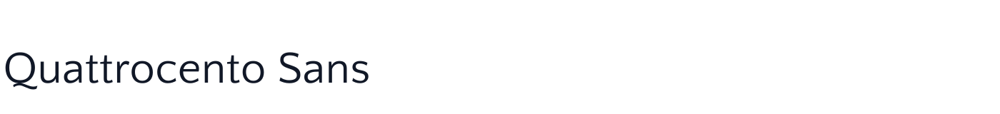 Quattrocento Sans — QuattrocentoSans-Regular.ttf