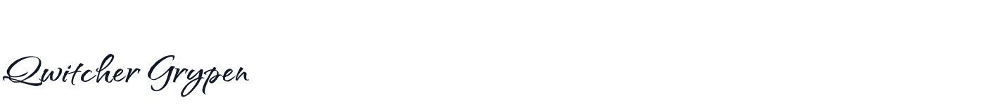 Qwitcher Grypen — QwitcherGrypen-Bold.ttf