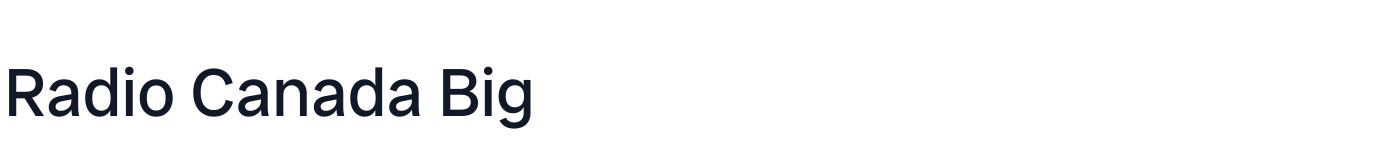 Radio Canada Big — RadioCanadaBig[wght].ttf