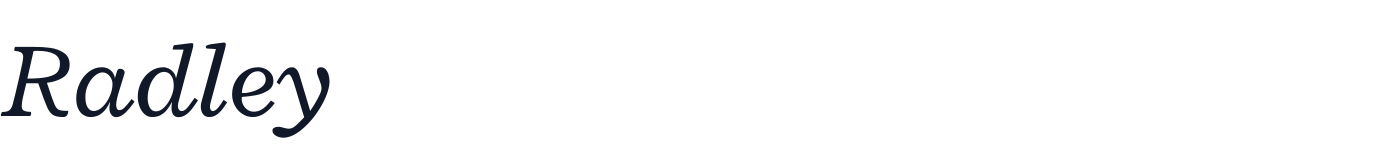 Radley — Radley-Italic.ttf