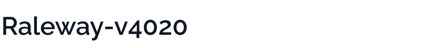 Raleway-v4020 — Raleway-v4020-SemiBold.otf