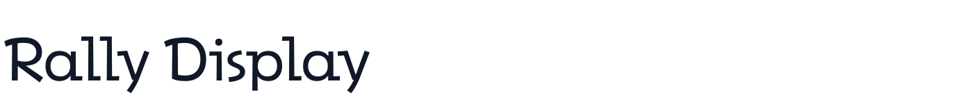Rally Display — RallyDisplay-Light.ttf