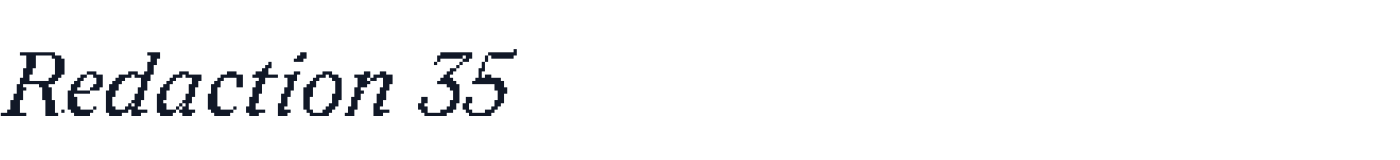 Redaction 35 — redaction-35-latin-400-italic.ttf