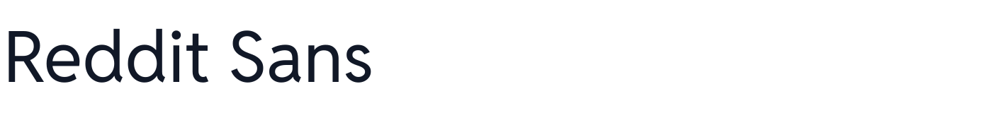 Reddit Sans — RedditSans[wght].ttf