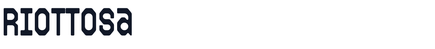 Riottosa — Riottosa-RegularCondensed.otf