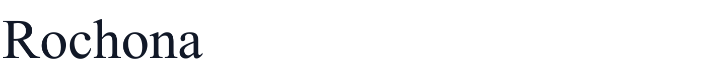 Rochona — Rochona-Regular.ttf